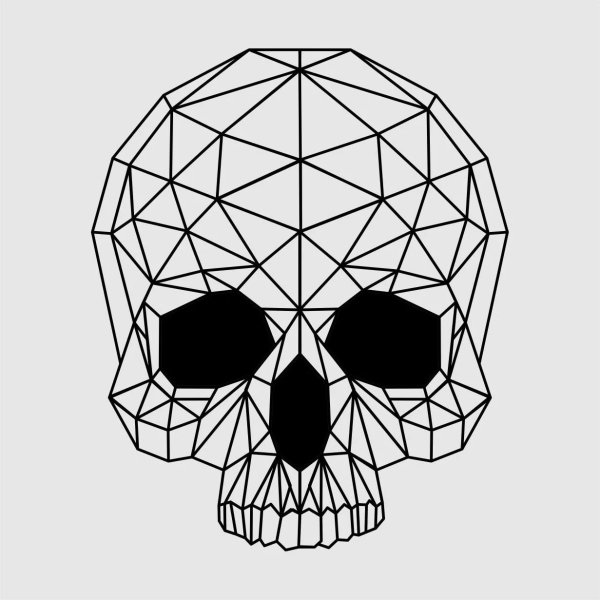 Геометрический череп