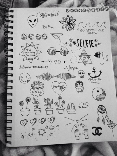 Красивые рисуночки ручкой маленькие