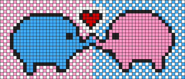 Лёгкие рисунки по клеточкам маленькие фломастерами