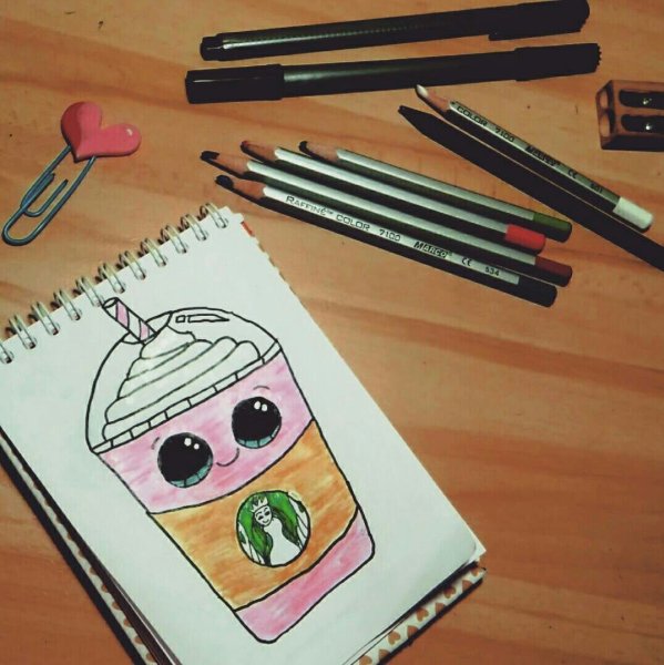 Милые рисунки для скетчбука