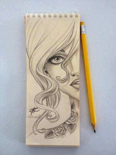 Красивые рисунки ручкой