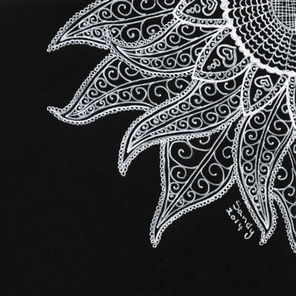 Графика на черной бумаге