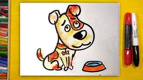 Рисование маркерами для детей 5 лет