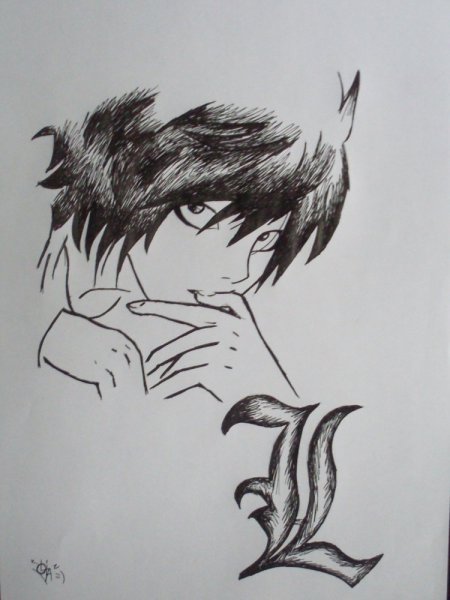 Курияма Мирай для срисовки