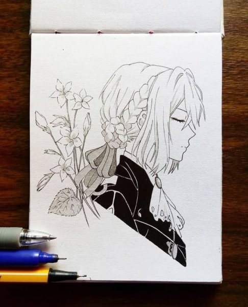 Скетчбук. Аниме