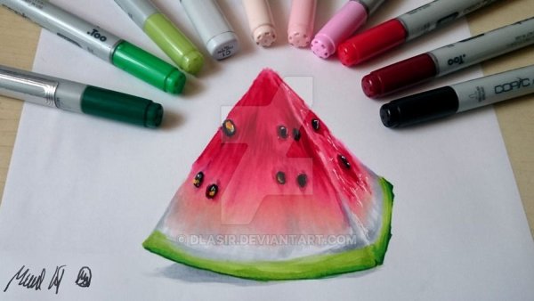 Скетчинг коктейль