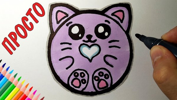 Рисунки фломастерами для начинающих