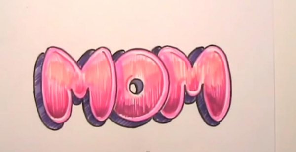 Красивые надписи фломастером