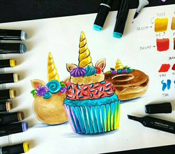 Стикеры легкие для срисовывания