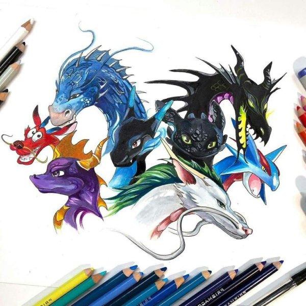 Кэти Липскомб драконы