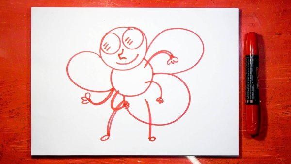 Красивые рисунки маркерами