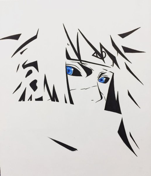 Какаси Хатакэ контур