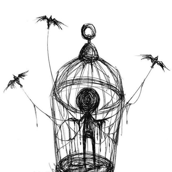 Мрачный стиль рисования