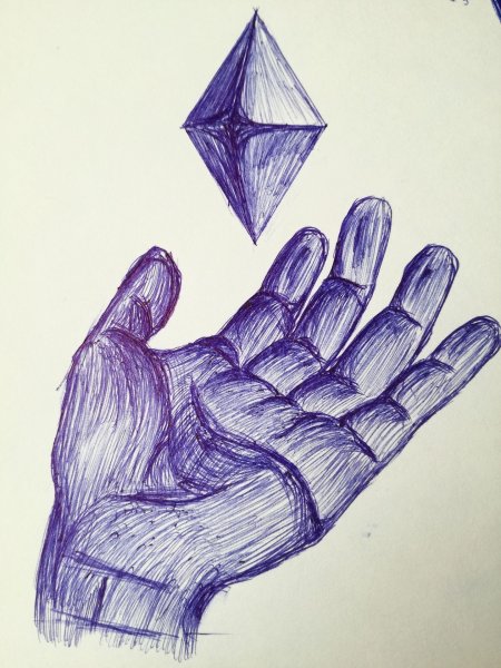 Рисунки ручкой в тетради простые