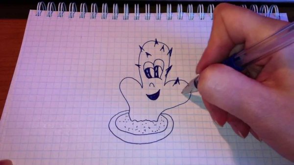 Рисунок ручкой для начинающих