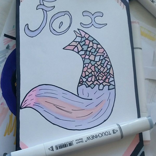 Рисовать легко фломастерами Touch