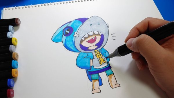 Рисунки для срисовки фломастерами Браво старс