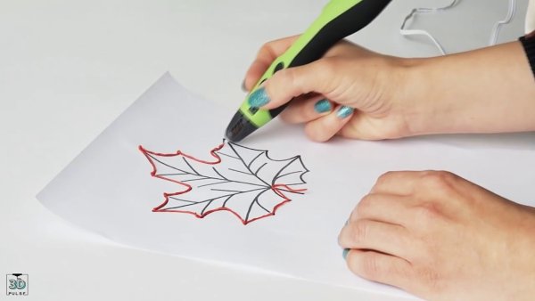 Рисунки 3д ручкой