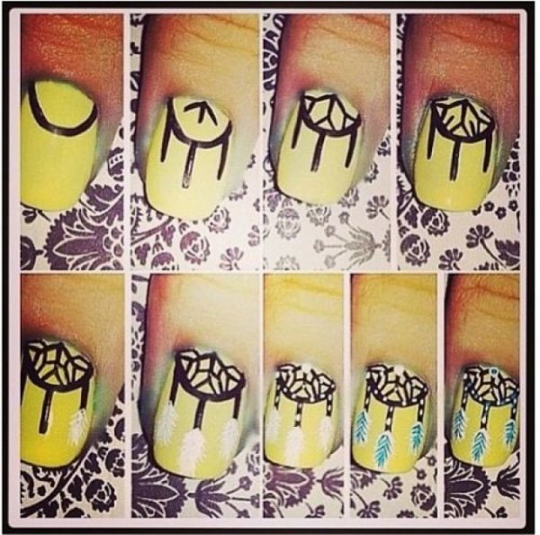 Рисунки на ноги фломастером простые