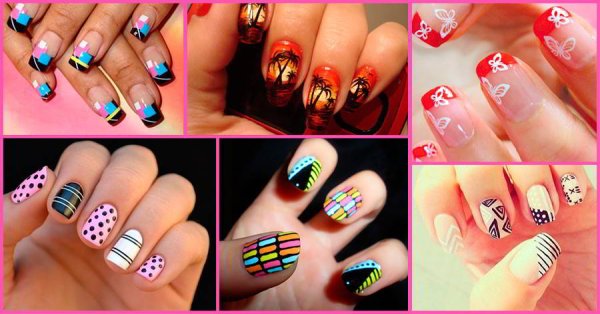 Ногти для придумки дизайнов фломастерами