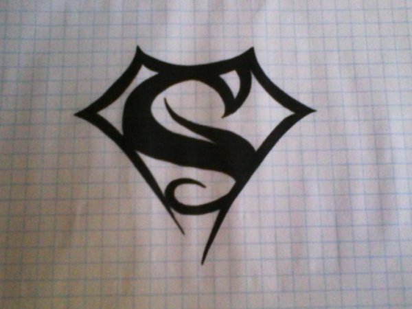 Тату ручкой для мальчиков легкие