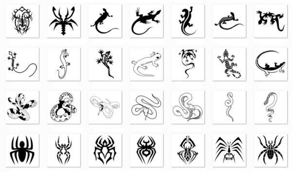 Маленькие простые Татуировки для мальчиков