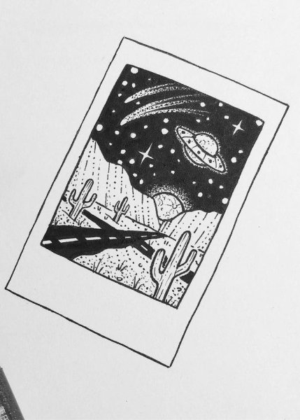 Рисунки для скетчбука лёгкие