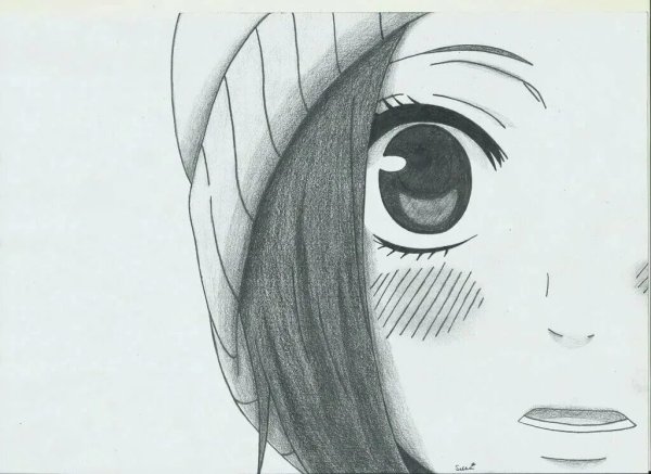 Аниме ручкой