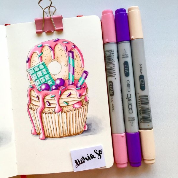 Фломастеры для скетчбука