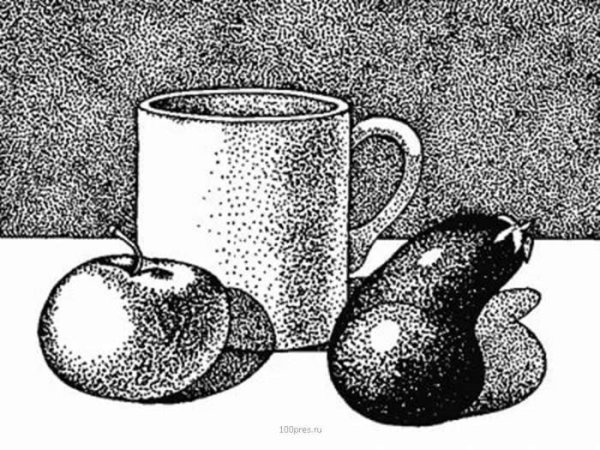 Натюрморт в графике