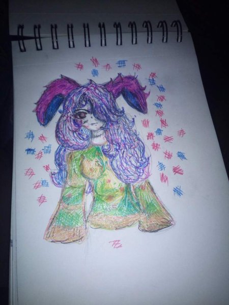 Рисование цветными ручками