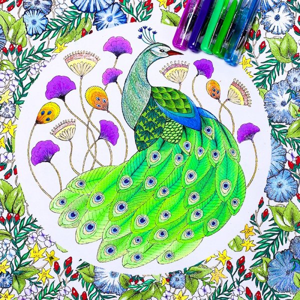 Пуантилизм Фламинго