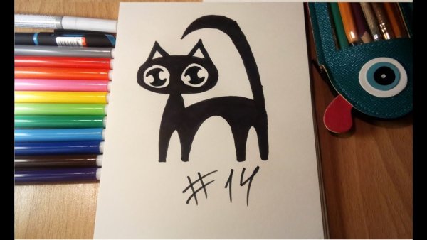 Лёгкие рисунки фломастеромы