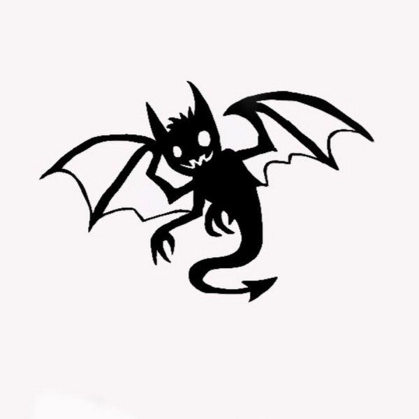 Монстры черной ручкой