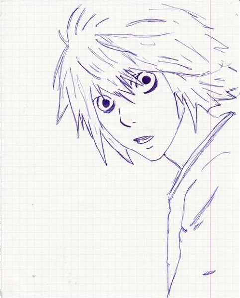 Аниме ручкой