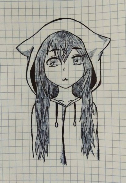 Данганронпа Кеко скетч