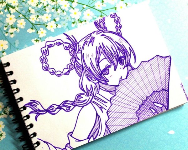 Крутые рисунки ручкой