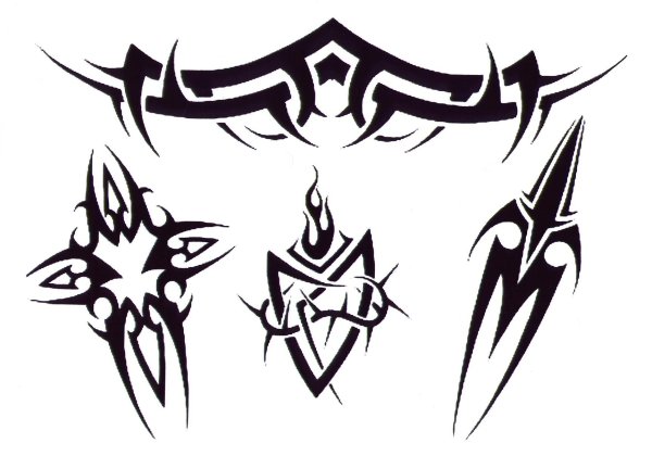 Тату для срисовки ручкой легкие