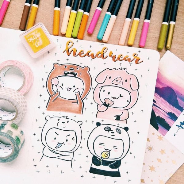 Прикольные идеи для рисования