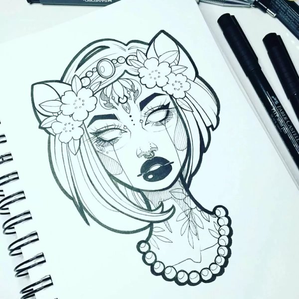 Рисунки для скетчбука