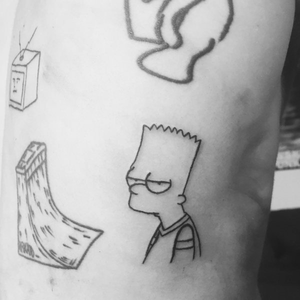 Легкие рисунки малентье