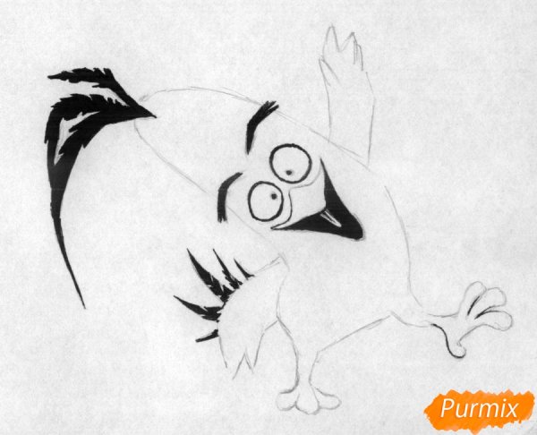 Рисунки ручкой из мультиков