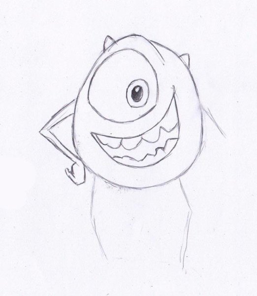 Мультяшные рисунки карандашом для начинающих