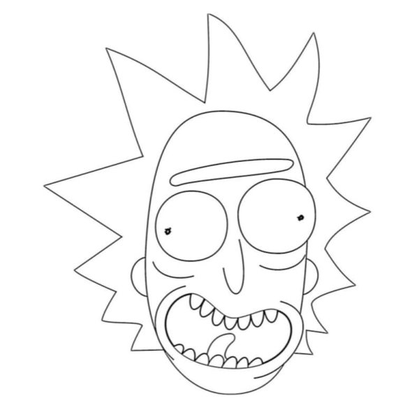 Раскраска Рико Морти
