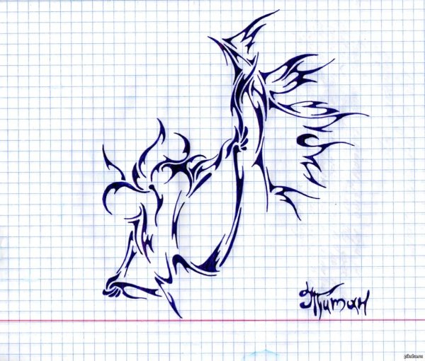 Смешные рисунки карандашом