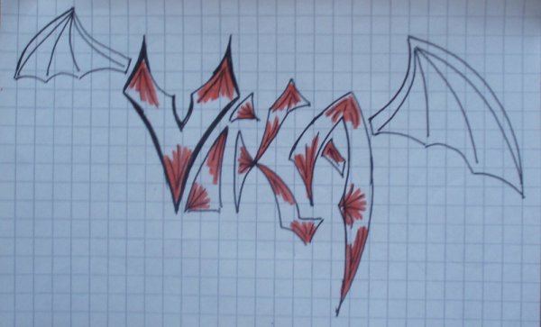 Рисунок ручкой легкий