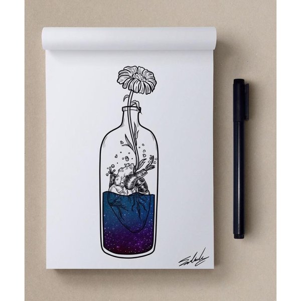 Идеи для рисования маркерами