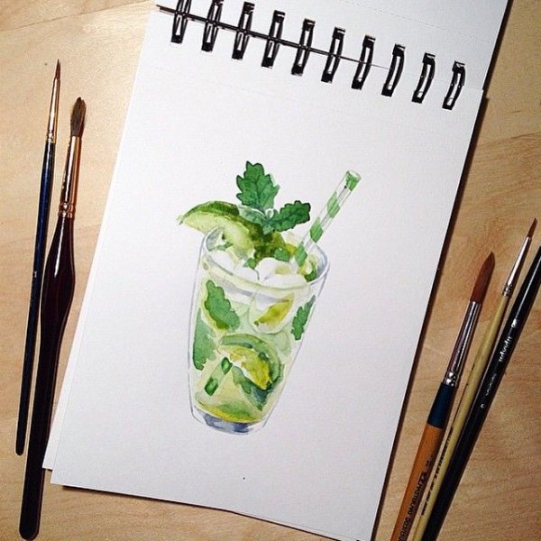 Рисунки маркерами