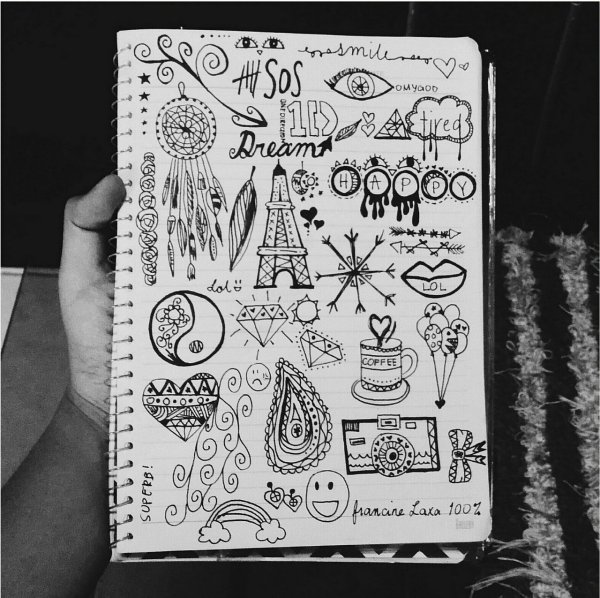 Маленькие рисунки для скетчбука