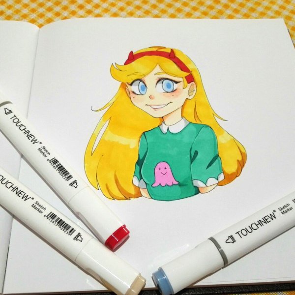 Рисунки фруктов фломастерами